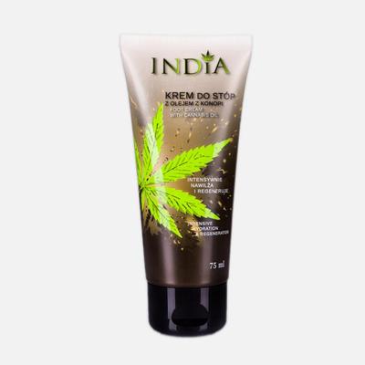 India Cosmetics lábápoló krém kendermagolajjal 75ml