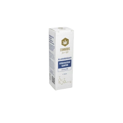 Cannabis for life Állatgyógyászati sampon 420 mg CBD - 150 ml